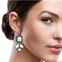 Orecchini Lagriffe Bijoux  Donna in Lega metallica 6/19 - 6/19